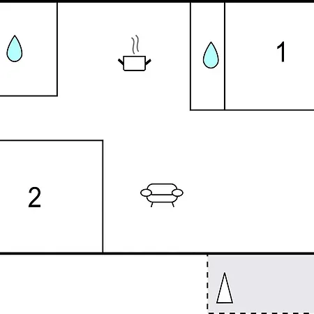 Pet Friendly Stacaravan In Campsite